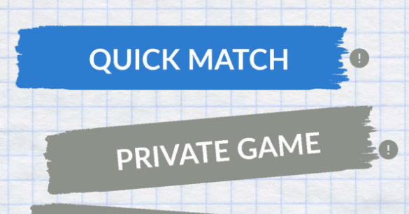 quick match, private game